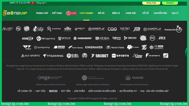 Một số lưu ý cần ghi nhớ về chính sách bảo mật Bongvip 