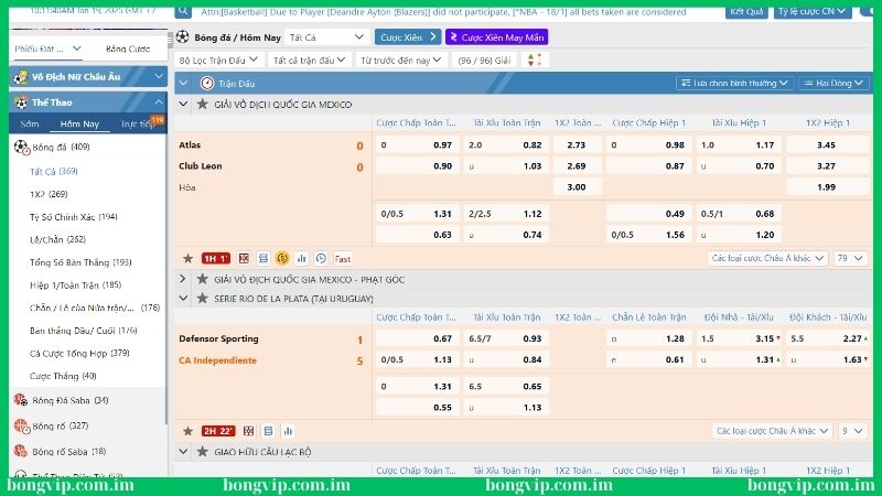 Soi kèo bóng đá Ý Bongvip - Dự đoán kết quả chuẩn xác 100% 2 Cập nhật các hình thức soi kèo bóng đá Ý phổ biến